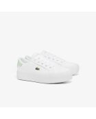 Baskets vulcanisées 49CFA0017 White/Light Green
