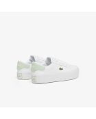 Baskets vulcanisées 49CFA0017 White/Light Green