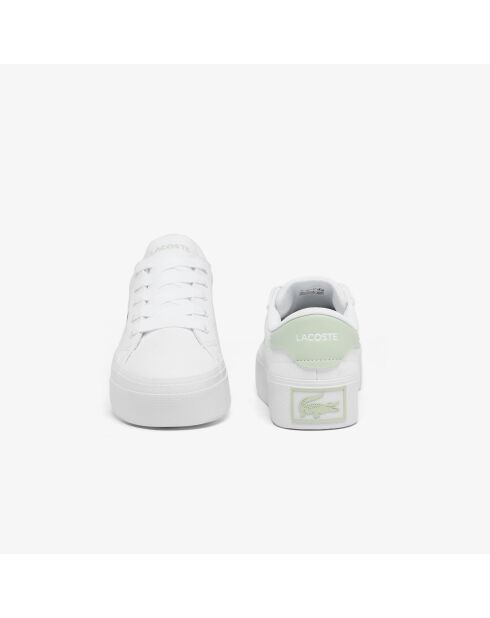 Baskets vulcanisées 49CFA0017 White/Light Green