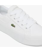 Baskets vulcanisées 49CFA0017 White/Light Green