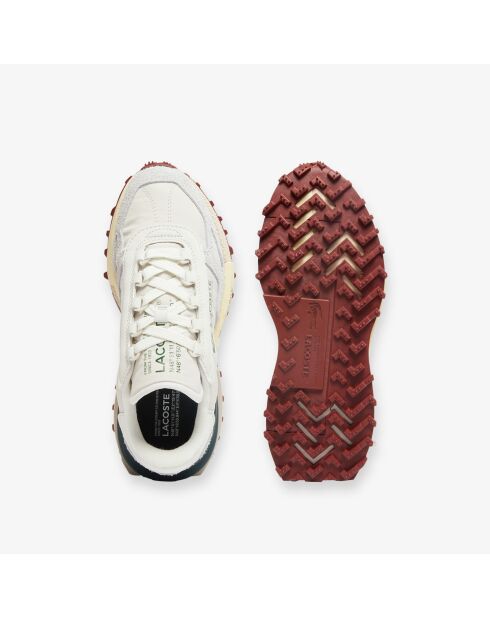 Baskets Athleisure 49SFA0002 off White/Dark Green