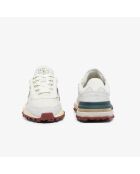 Baskets Athleisure 49SFA0002 off White/Dark Green