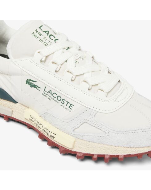 Baskets Athleisure 49SFA0002 off White/Dark Green
