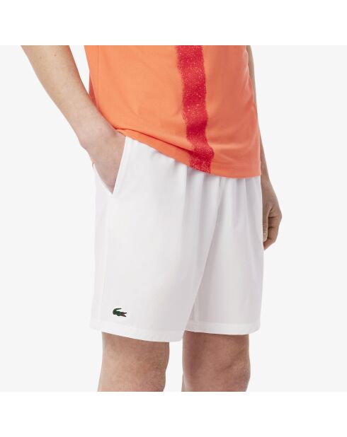 GH7413 weiße/mangofarbene Shorts
