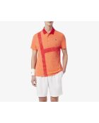 GH7413 weiße/mangofarbene Shorts