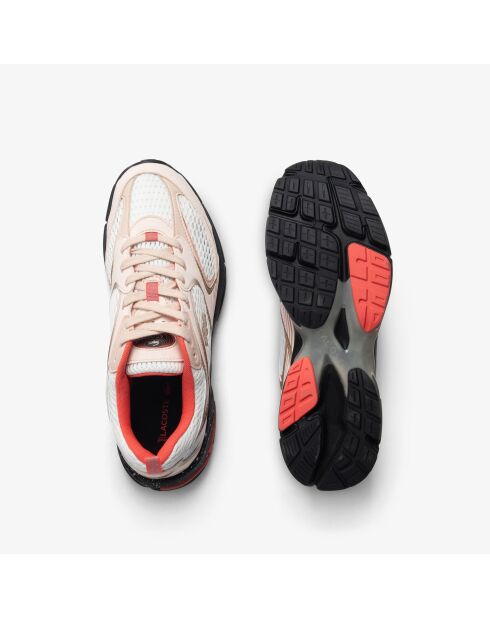 Baskets Athleisure 49SMA0022 off White/Light Pink
