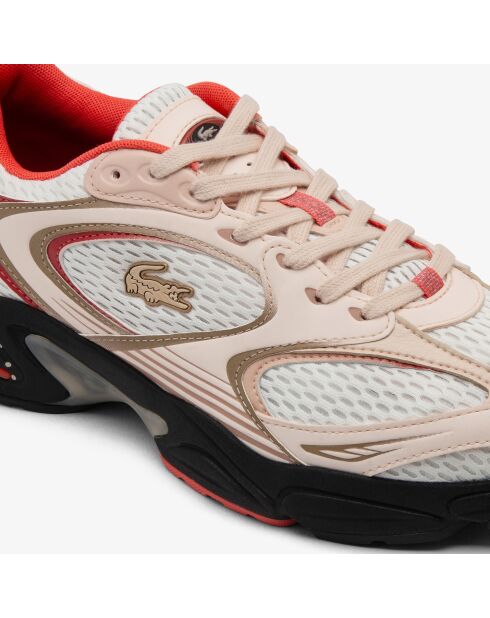 Baskets Athleisure 49SMA0022 off White/Light Pink