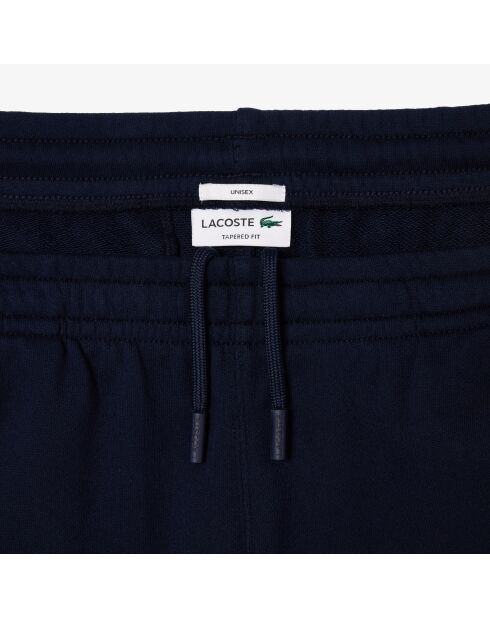 XH1211 marineblauwe katoenen joggingbroek