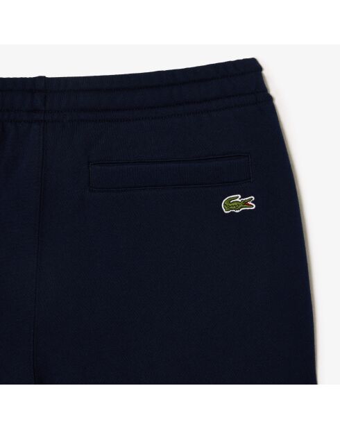 XH1211 marineblauwe katoenen joggingbroek