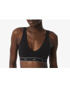 Brassière sous-vêtement en coton IF8169 noire