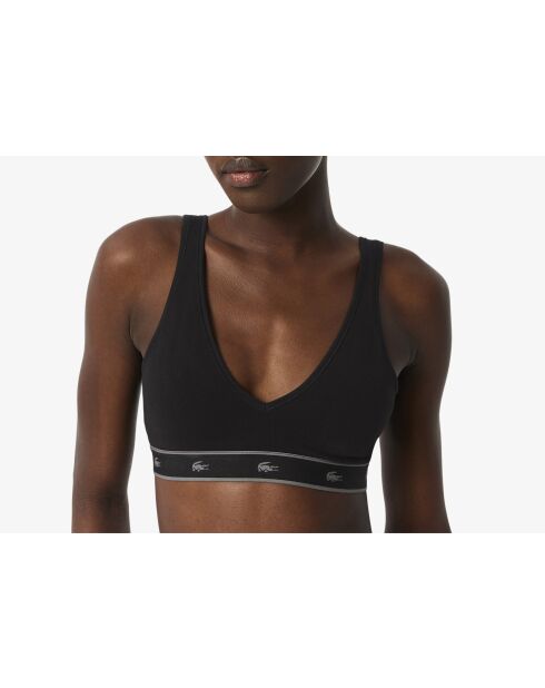 Brassière sous-vêtement en coton IF8169 noire