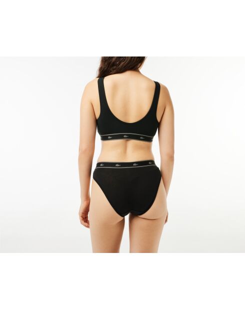 Brassière sous-vêtement en coton IF8169 noire
