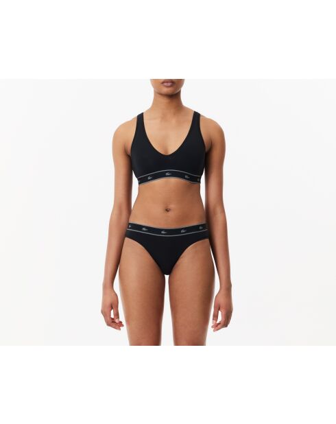Brassière sous-vêtement en coton IF8169 noire