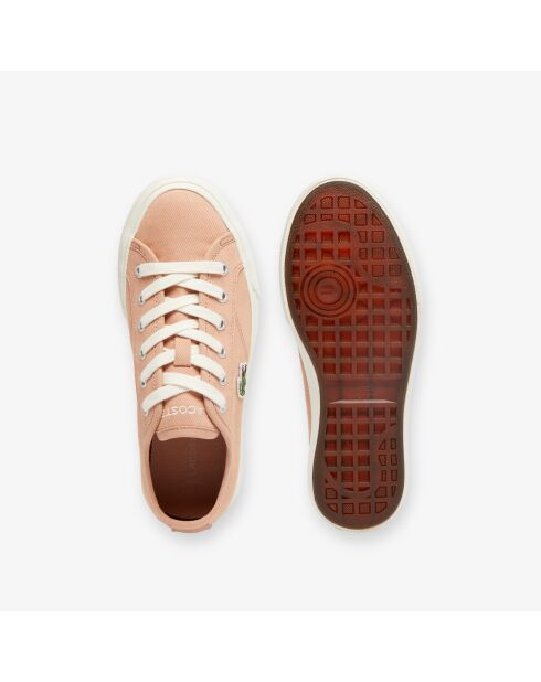 Baskets vulcanisées 49CFA0012 light Pink/off White