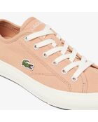 Baskets vulcanisées 49CFA0012 light Pink/off White