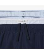 MH9085 marineblauw/kalkstenen kreek badpak