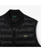 BH0537 schwarze ärmellose Jacke