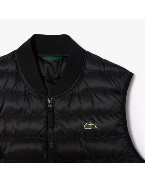 BH0537 schwarze ärmellose Jacke