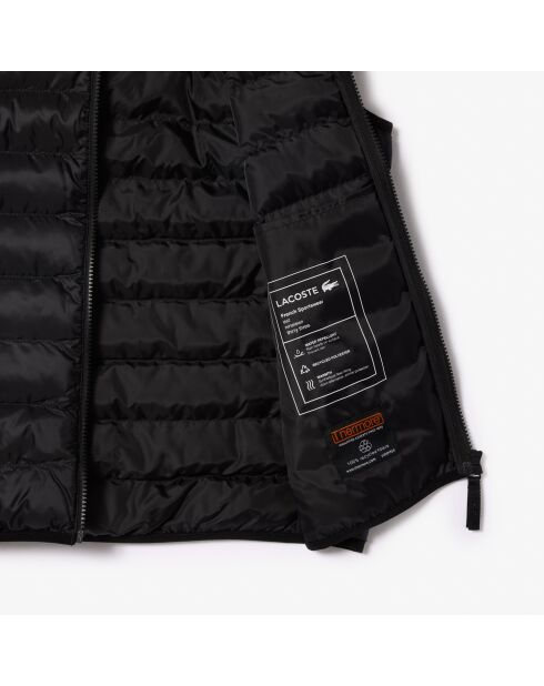 BH0537 schwarze ärmellose Jacke