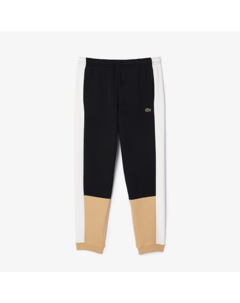 XH1300 katoenen joggingbroek zwart/bloem-croissant