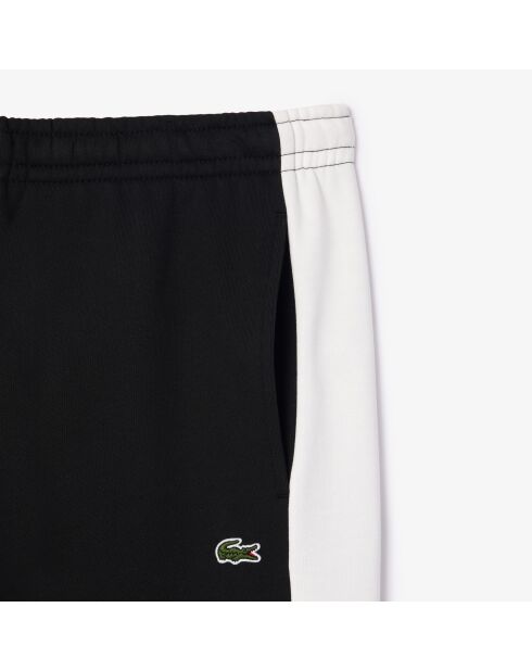 XH1300 katoenen joggingbroek zwart/bloem-croissant