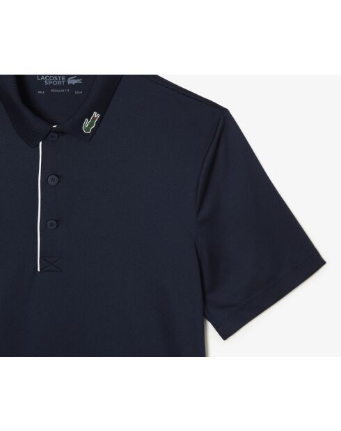 Polo DH3982 marine/blanc