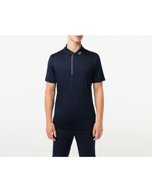 Polo DH3982 marine/blanc