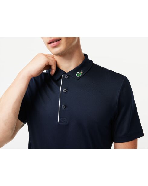 Polo DH3982 marine/blanc
