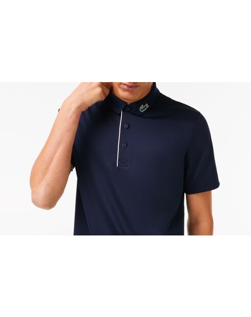 Polo DH3982 marine/blanc