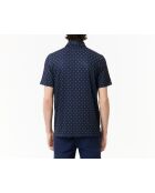 Polo DH5175 marine/blanc
