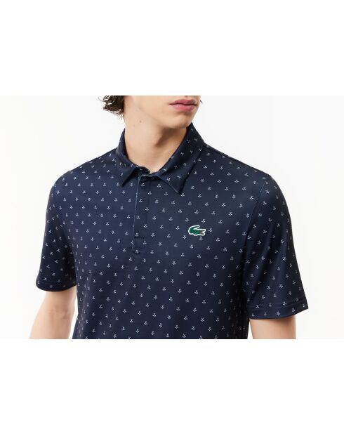 Polo DH5175 marine/blanc