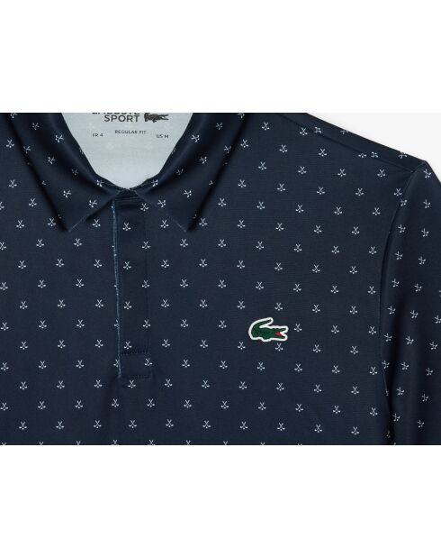 Polo DH5175 marine/blanc