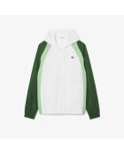Ensemble de survêtement WH8980 blanc/liamone-vert