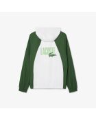 Ensemble de survêtement WH8980 blanc/liamone-vert