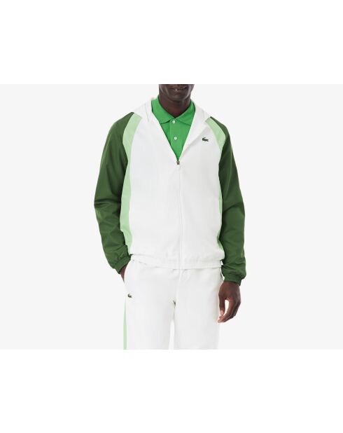 Ensemble de survêtement WH8980 blanc/liamone-vert