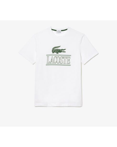 T-shirt bianca in cotone TH1218