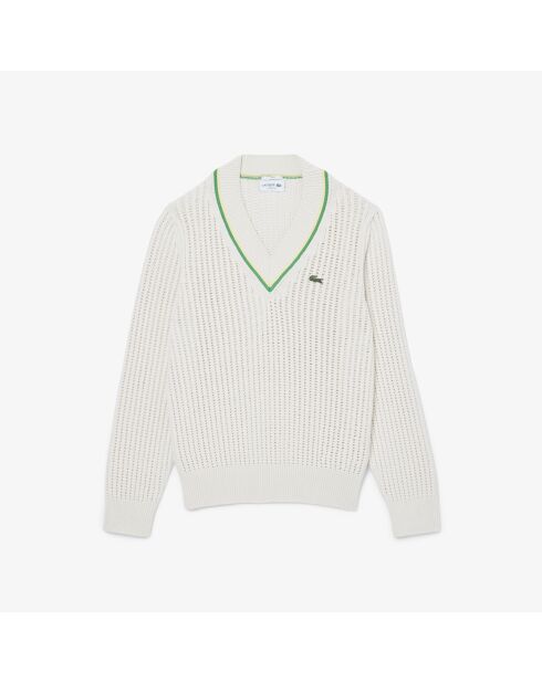 Pull en coton AH9303 laponie/calathea-jaune