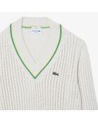 Pull en coton AH9303 laponie/calathea-jaune