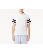 Polo DH7352 blanc/marine