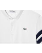 Polo DH7352 blanc/marine