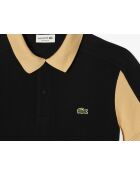 Polo PH1302 noir/croissant-farine