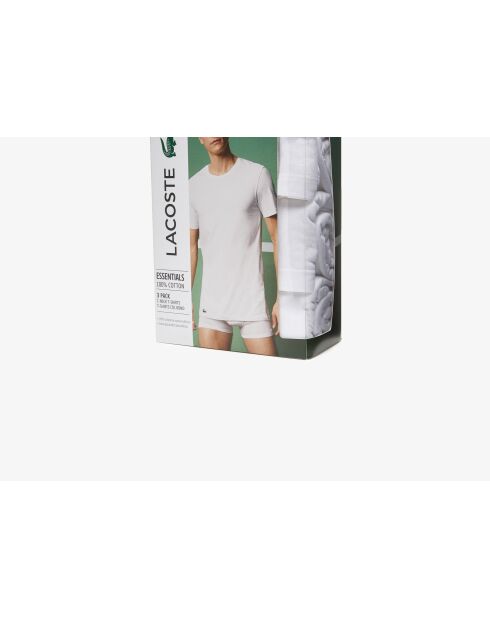 Set van 3 witte TH3451 katoenen T-shirts