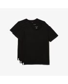 Set van 3 zwarte TH3451 katoenen T-shirts