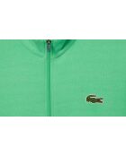 SH5195 sweatshirt met peppermint/enkelvoudige ritssluiting