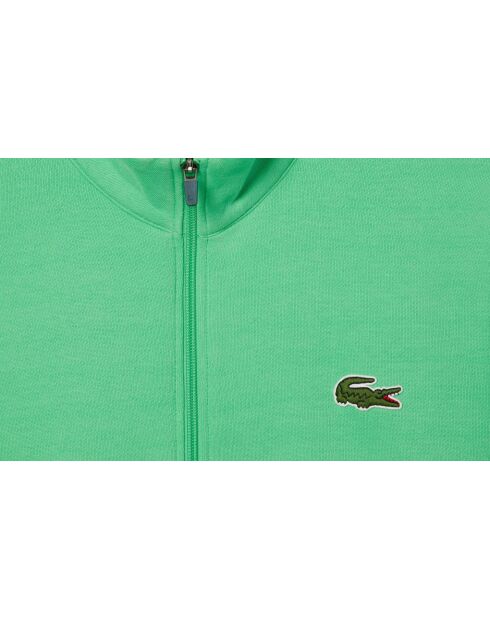 SH5195 sweatshirt met peppermint/enkelvoudige ritssluiting
