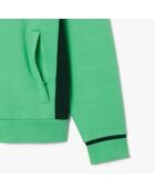 SH5195 sweatshirt met peppermint/enkelvoudige ritssluiting