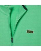 SH5195 sweatshirt met peppermint/enkelvoudige ritssluiting