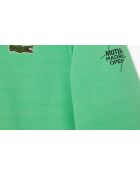 SH5195 sweatshirt met peppermint/enkelvoudige ritssluiting