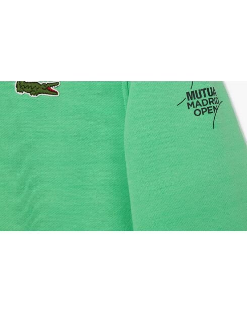 SH5195 sweatshirt met peppermint/enkelvoudige ritssluiting