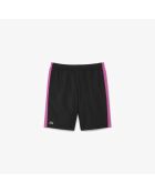 GH8961 schwarz/malva shorts